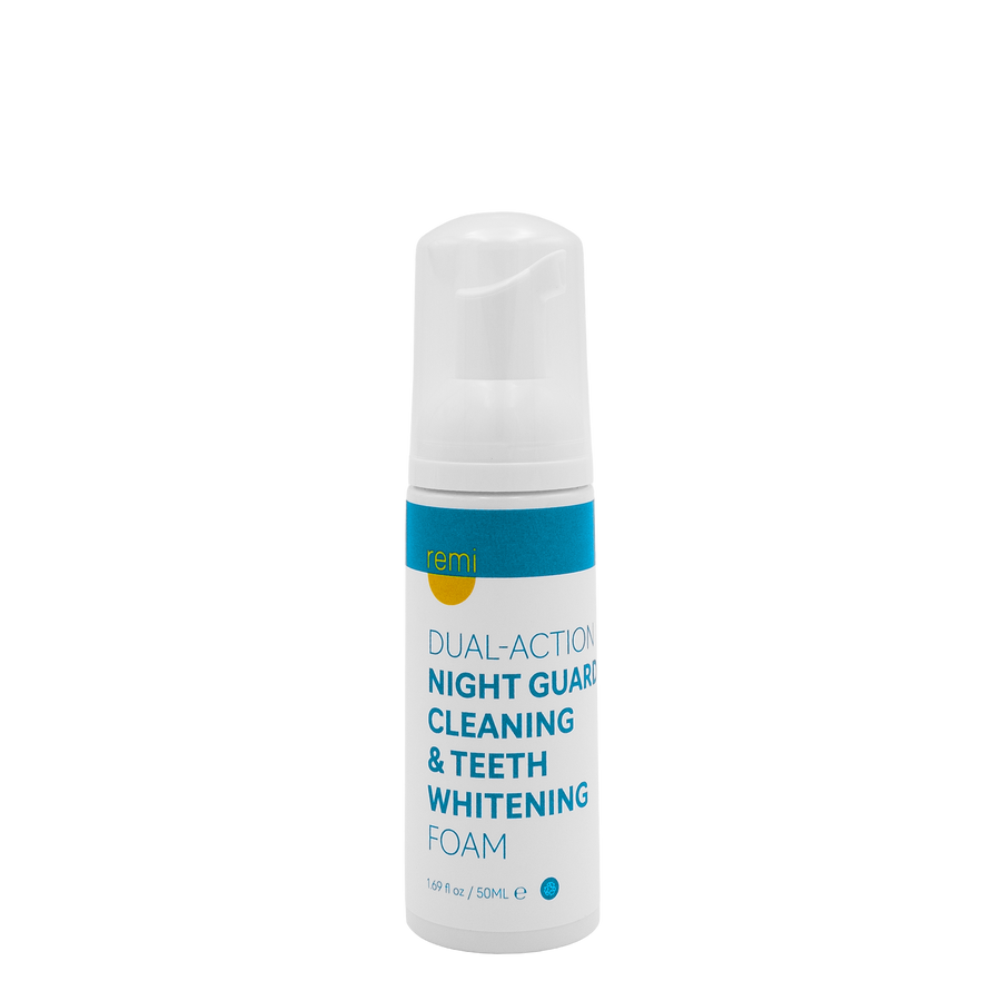 Night Guard Cleaning + Teeth Whitening Foam