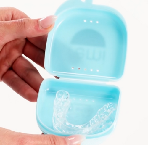 Remi Wellness impression tray held in hand