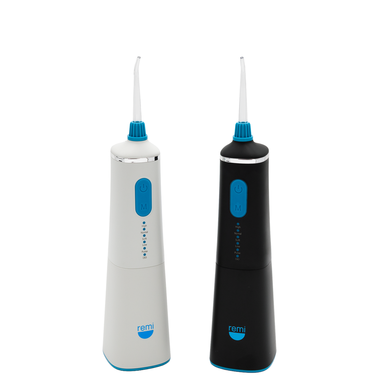 Remi Wellness Cordless Water Flosser in charcoal